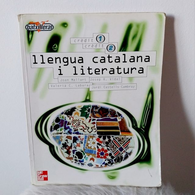 Libro Llengua Catalana i Lliteratura 1er Batxiller