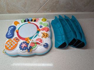 Mesa actividades bebé 1 año