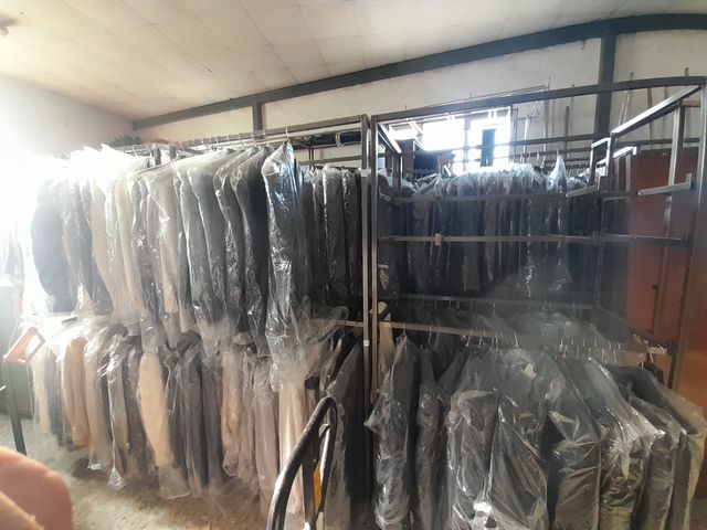 Stock trajes caballero - beige&negro