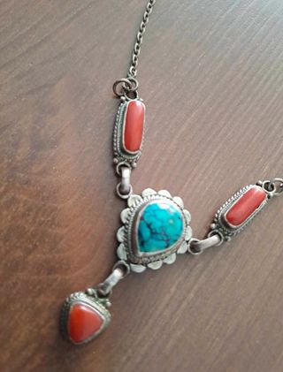 Collana Argento 925 Turchese