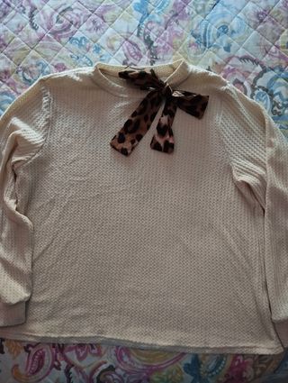 Blusa SHEIN XL con lazo