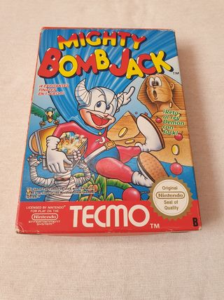 Mighty Bomb Jack Nintendo Nes nese ness pal B