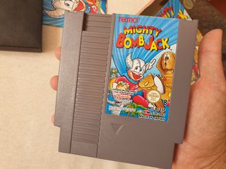 Mighty Bomb Jack Nintendo Nes nese ness pal B