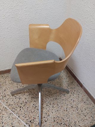 Silla Fjällberget Ikea Gris azulado