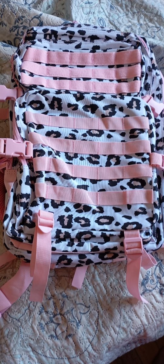 Mochila táctica Sellatul rosa-blanca