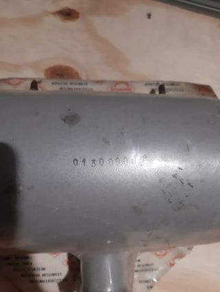 Marmitta Motozzappa JLO 197 originale