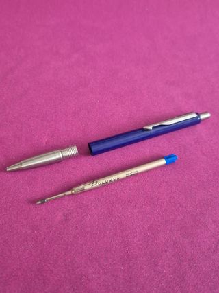 Conjuto escritura vintage Parker Vector