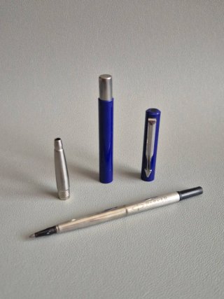 Conjuto escritura vintage Parker Vector