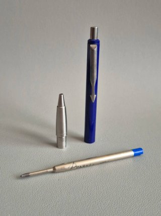 Conjuto escritura vintage Parker Vector