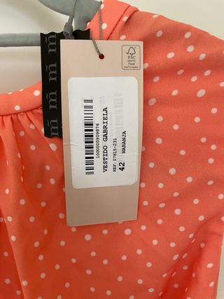 Vestido midi lunares rosa mrce & me unlomited