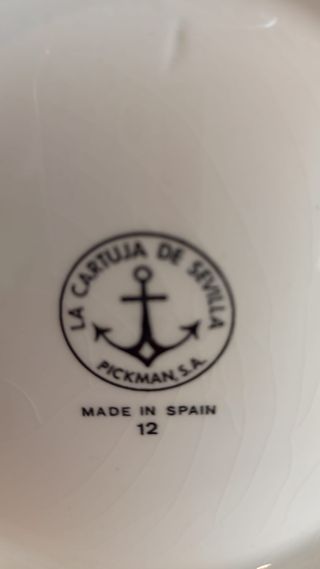 Botes farmacia y plato Sevilla: Decoración vintage