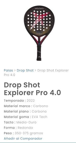 Pala Drop Shot Explorer 4.0