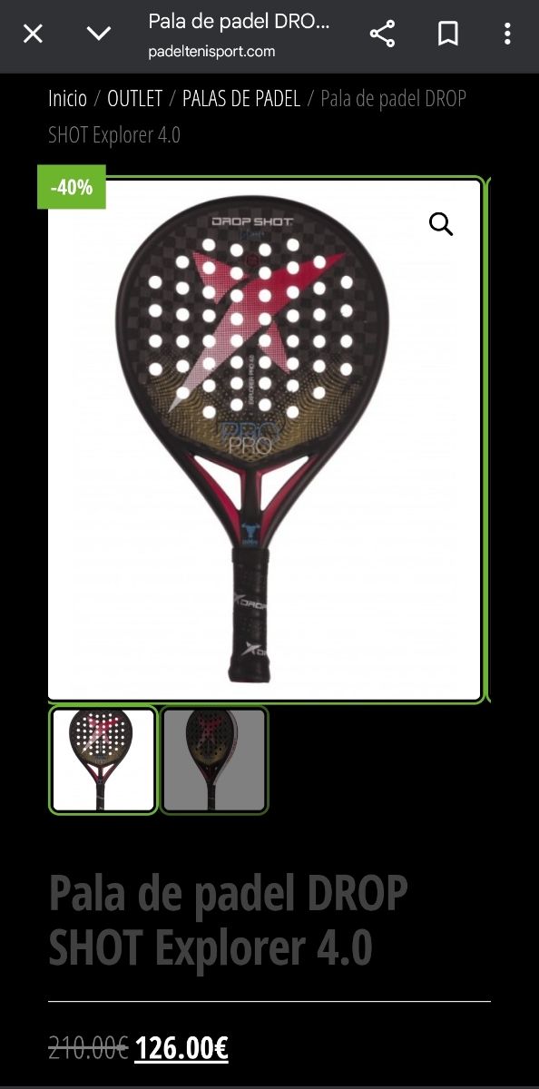 Pala Drop Shot Explorer 4.0