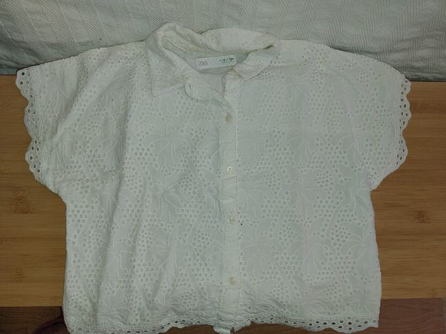 Camisa Zara niña talla 9-134cm