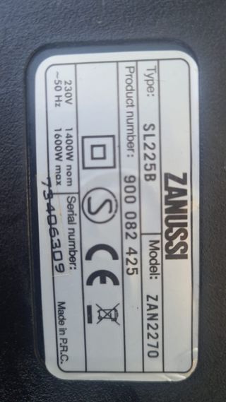 Aspiradora Zanussi 1600W