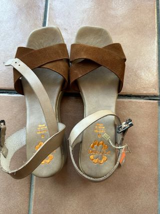 Sandalias Porronet 41 - Marrón Beige