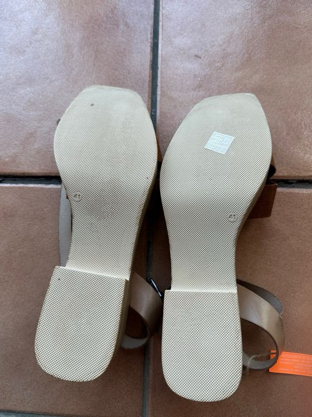Sandalias Porronet 41 - Marrón Beige