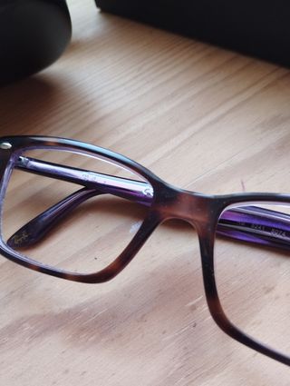 Montura gafas Ray-Ban RB 5241 mujer marrón morado