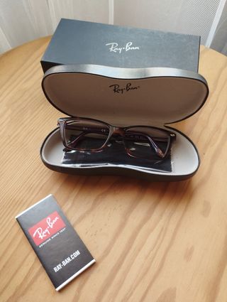 Montura gafas Ray-Ban RB 5241 mujer marrón morado