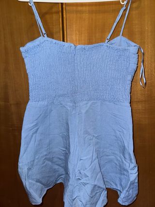 Mono corto azul celeste