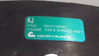 6841006500 Electroventilador Radiador Aire Acondicionado para SSANGYONG K 104242