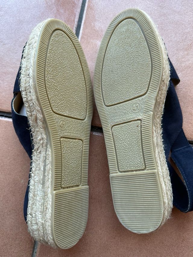 Alpargatas azul marino - Talla 41
