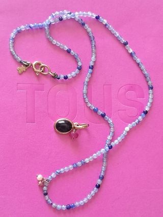 Colgante Tous: Plata Vermeil, Gemas