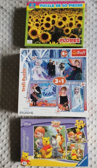 3 Puzzles Infantiles - 4A