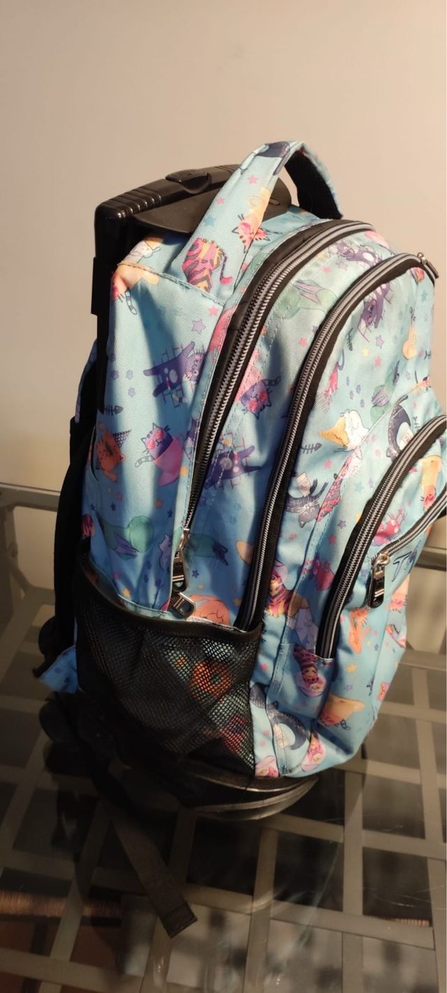 Mochila escolar TOTTO con ruedas