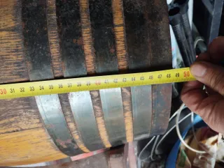 Barrica vino antigua - soporte madera