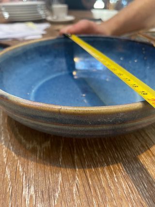 Dudson - Juego de bowls azul 20 cm de diámetro