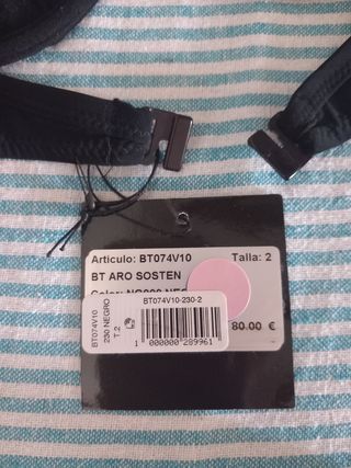 Bikini TCN negro - top
