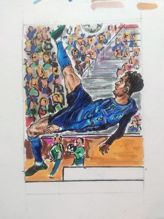Cromo CR7 chilena