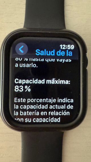 Apple Watch Serie 7 (45mm) - Negro + celular. 