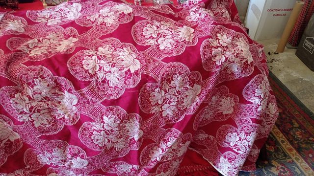 Tela antigua ESTILO adamascado 