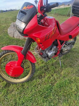 Honda Dominator NX 650 roja