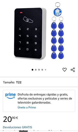 OBO HANDS T22 Control Acceso