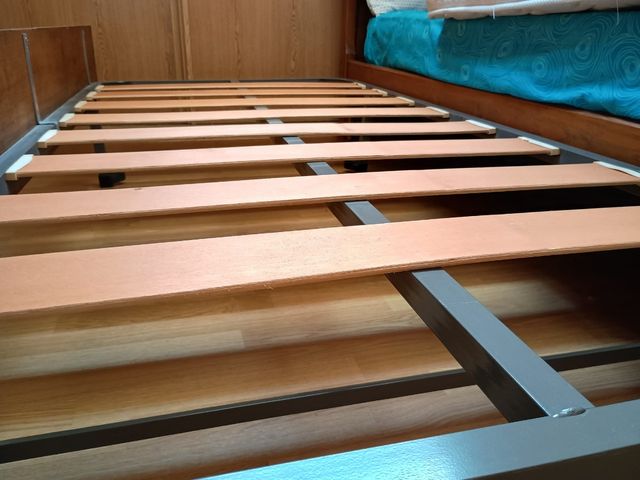 Cama nido madera - 2 colchones