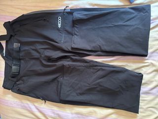 Pantalones Trekking +8000 Negro-Gris talla M MEN