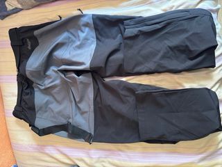 Pantalones Trekking +8000 Negro-Gris talla M MEN