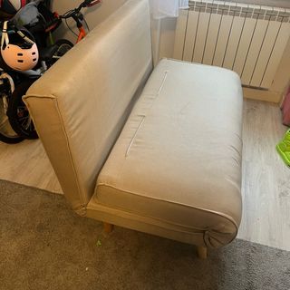 Sofa cama beige - plegable 
