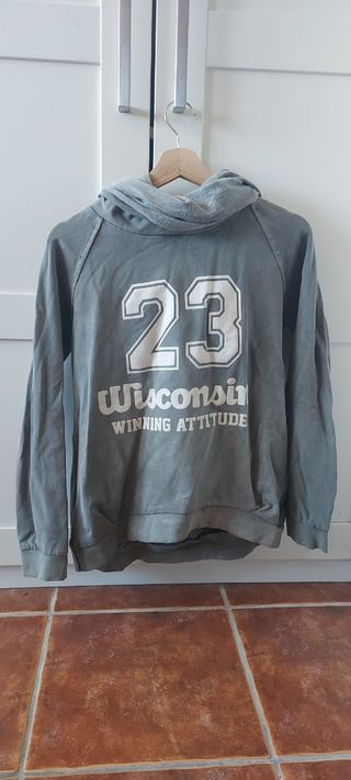 Sudadera Wisconsin - Verde Oliva