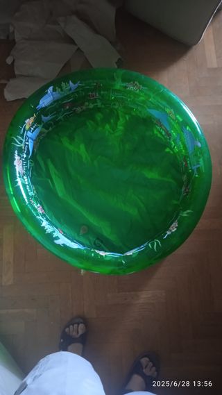 Piscina infantil - PVC, verde