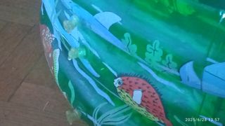 Piscina infantil - PVC, verde