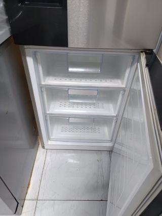 Nevera LG acero inoxidable