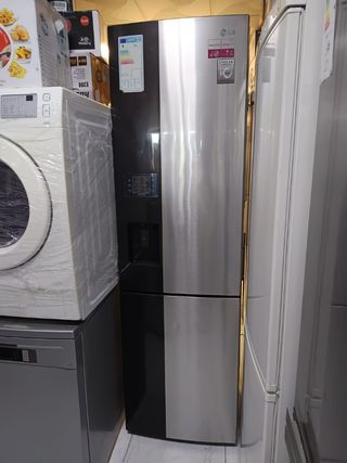Nevera LG acero inoxidable