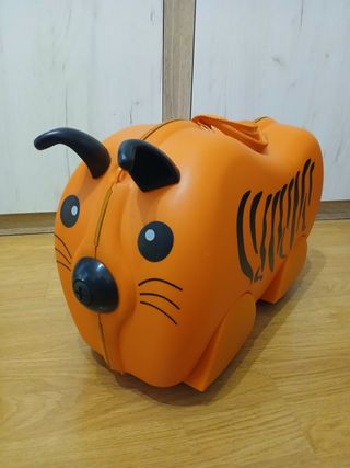Maleta infantil tigre naranja