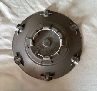 4 embellecedores de tapacubos VW Gris Plata