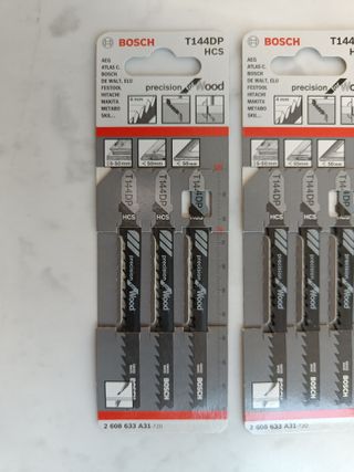 12 Lame seghetto Bosch T144DP nuove