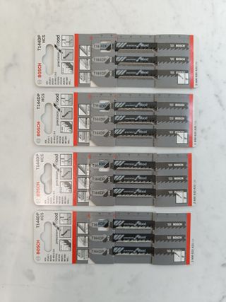 12 Lame seghetto Bosch T144DP nuove